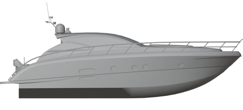 Boat CG Render